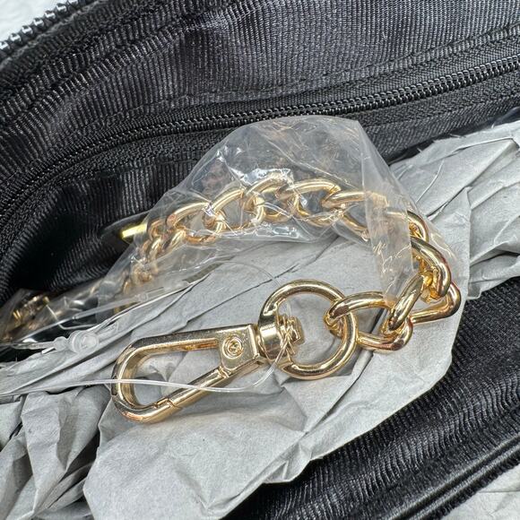 NWT Urban Expressions Krista Black Two-Tone Studded Embellished Evening Bag - Picture 12 of 14